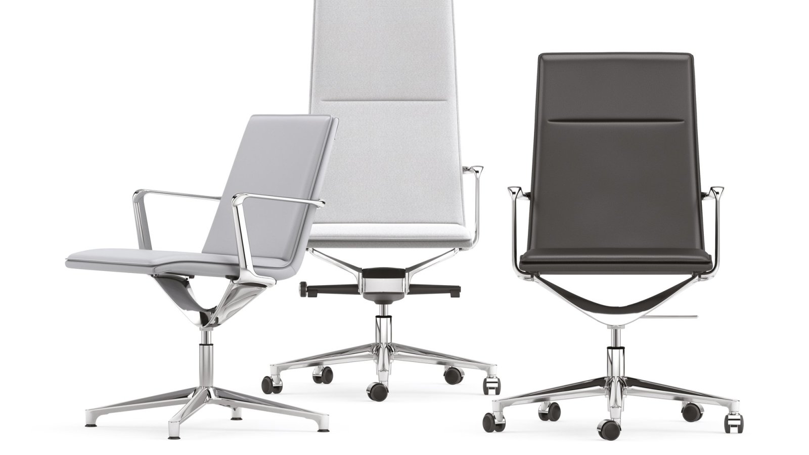 회의 테이블을 둘러싼 임원의자 Valea Chair