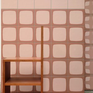Mutina의 Betty Frame 그래픽 요소 타일