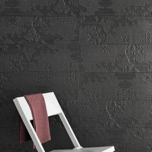 Mutina의 Bas-Relief Code 텍스처 디테일