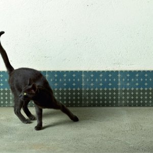Mutina의 Azulej Diagonal 패턴 디테일