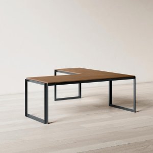 탑 액세스가 있는 Tortona 오크 Archiutti 정사각형 회의 테이블