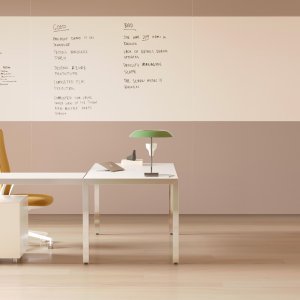 중앙 탑 액세스가 있는 Fattore Alpha 회의 테이블 320 cm