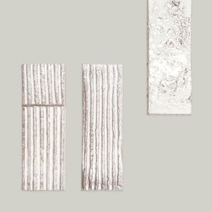 Mutina Chamotte 벽이 있는 커피 공간