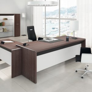 corda 애쉬 패널 측판의 Codutti 시스템 데스크 Attiva