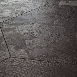 콘크리트 질감 부조의 Mutina Déchirer 포세린 바닥