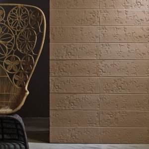Mutina의 Bas-Relief Garland 텍스처 디테일