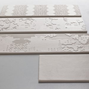 Mutina의 Bas-Relief Code 26.5x18 바닥