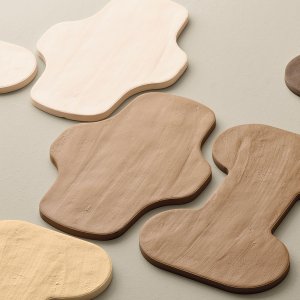 디자인 세라믹 벽에 붙인 Nipples Glossy 조각