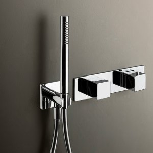 Mint 벽부형 수전, Fantini 공식 사진의 Gun Metal