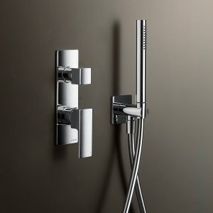 벽부형 Mint 세면 수전, 돌출 19 cm, Chrome 마감