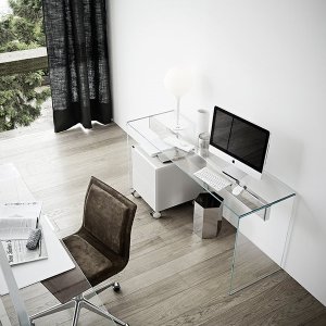 수납 시스템 Air Unit에 얹힌 Air Desk 1