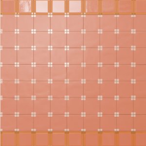 Homage to the Square의 Dash와 Dot 혼합 시공