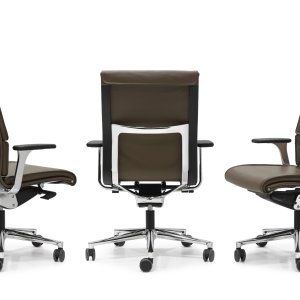 캐스터가 달린 Una Executive 5스타 베이스