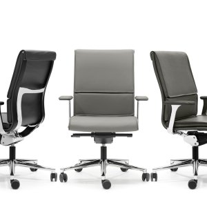Una Chair 투톤 탄성 메시의 디테일