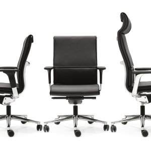 브론즈 도장 프레임의 Una Chair