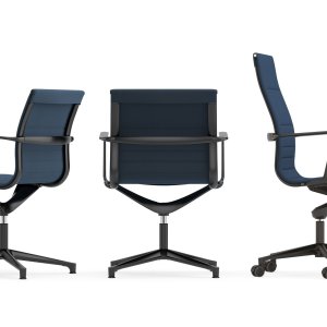 스티치가 보이는 Una Executive 측면