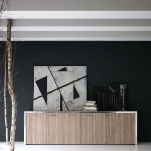 Top Access와 통풍 PC 본체장을 갖춘 Athos 사이드 연장부