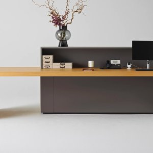 Kyo Reception 안쪽의 Titanio 041 오픈 수납