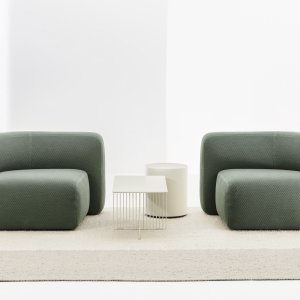 Andrea Steidl이 디자인한 Suiseki 모듈 소파