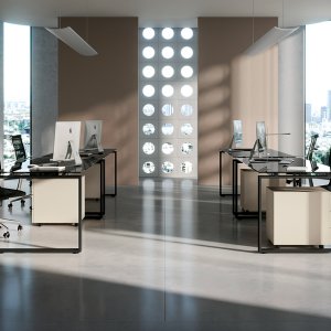 Loft Swing 수납장의 배선구