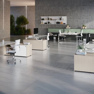 Loft Swing 수납장의 미닫이문
