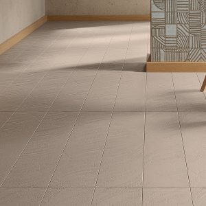 Otto Mutina Latte로 마감한 샤워 벽