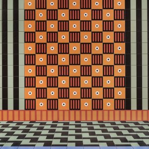 Mutina Margherita 손그림 패턴 타일 Line