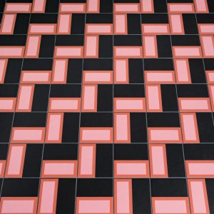 Mutina Margherita 손그림 패턴 타일 Kite White