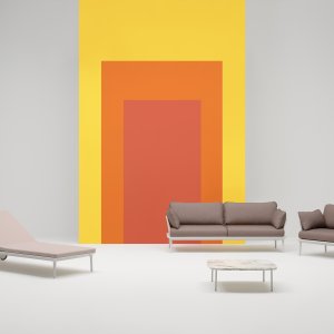 팔걸이가 없는 Pedrali Buddy Sofa 219/2