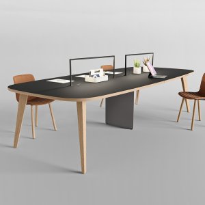 오크 엣지 Fenix 상판의 Pigreco 테이블