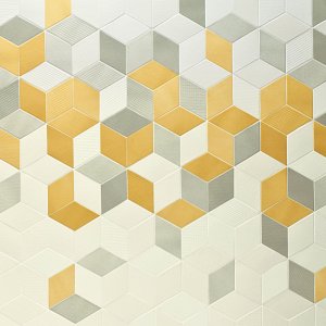 복도를 따라 이어지는 Olive 색 Tex의 Runner 띠