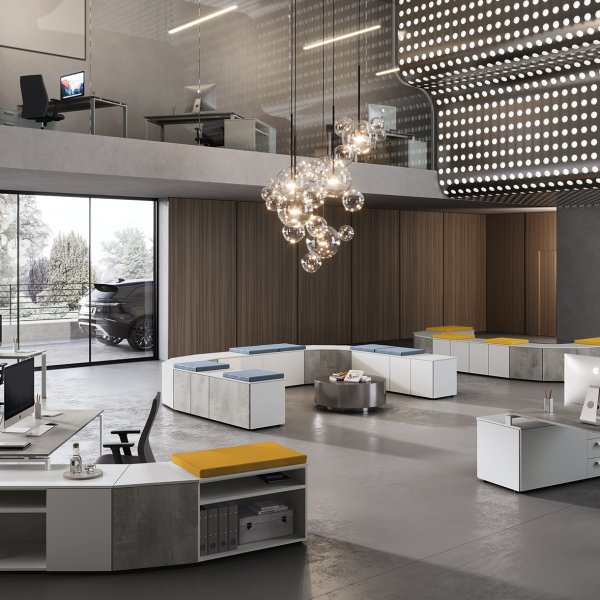 로프트 감성으로 연출한 한국 오피스와 Colombini Office 가구